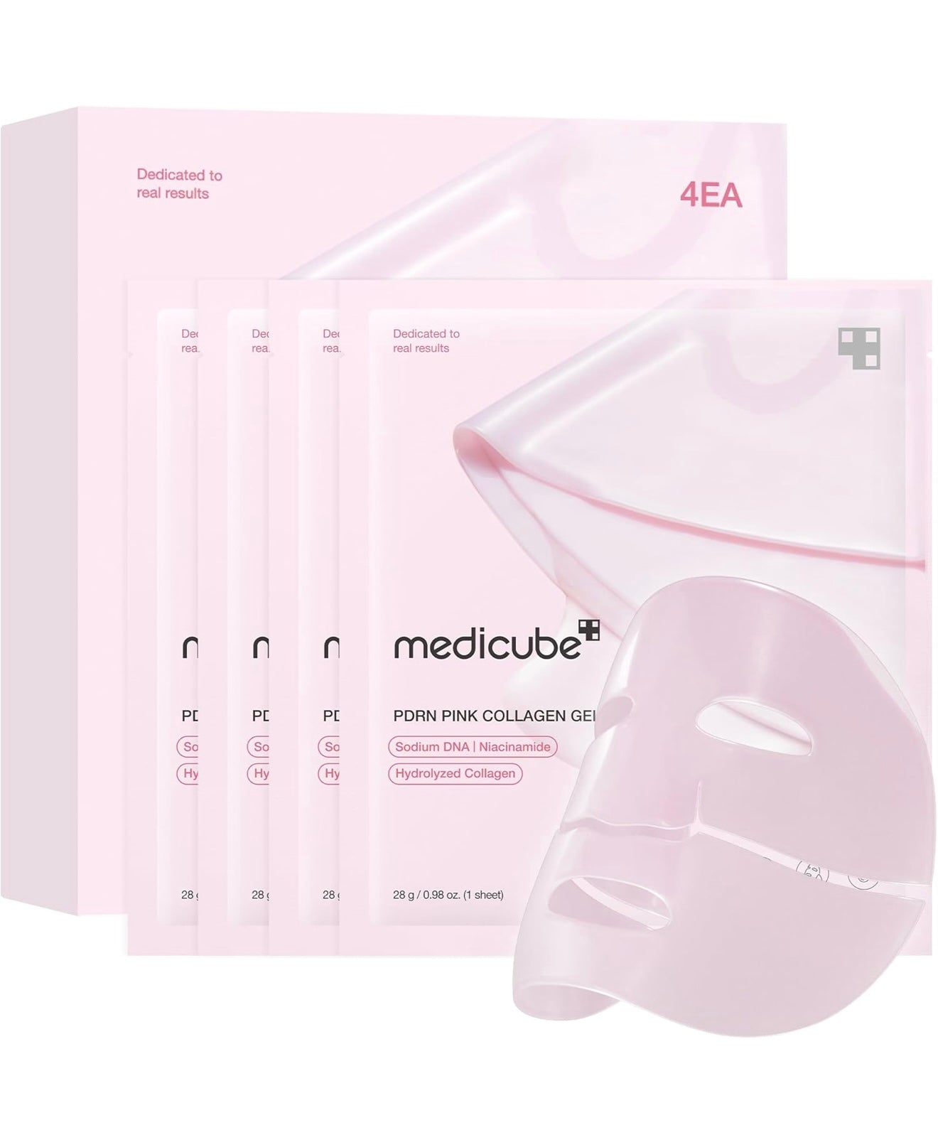 Pdrn pink collagen gel mask
